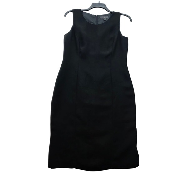 Liz Claiborne Dresses & Skirts - Liz Claiborne Classic Black Sleeveless Sheath Dress Womens 12 Party Careear